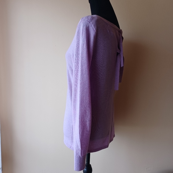 Banana Republic Fine Italian Yarn by Filpucci Tie Back Wool Cashmere Swe… - Picture 5 of 15